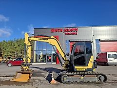 Yanmar Vio 80 / Engcon, Pihdit, Rasvari, Kauha