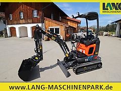 Eurocomach 15 X Elektro Minibagger inkl. Powertilt & Löffelset