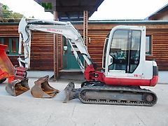 Takeuchi tb 145 mit powertilt + hydr. sw + 3 löffel