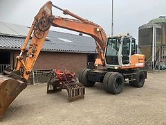 Fiat Hitachi 130 W3 Graafmachine kraan