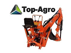 TOP-AGRO Bagger mit eigener Hydraulikpumpe