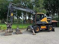 Volvo EW 160 E mobiele graafmachine *DUTCH Machine