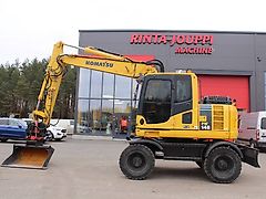 Komatsu PW 148 / Pyörittäjä, Huollettu, Hyvät renkaat!