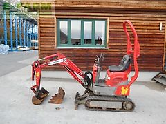 Yanmar sv08 ( 1.035kg ) verstellfahrwerk + 2 löffel