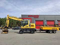 Komatsu PW 160-11/ Engcon, Lämmitin, Kovat varusteet