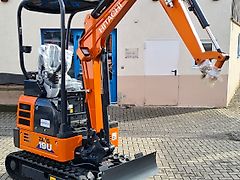 Hitachi ZX19U-6 mit MS03 Schnellwechsler und Verstellfahrwerk 1,9t Gewicht