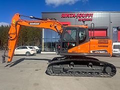 Doosan DX 160 LCH / Metsämalli, Rasvari