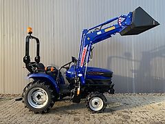 Farmtrac 22 mit Frontlader Ackerstollenbereifung