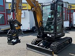 Kompaktbagger Profigerät Mieten Bagger SY26 Sany Kurzheck 2760 kg